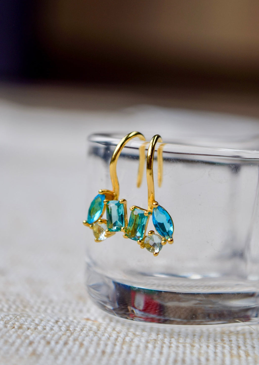 Likya Earing-Blue