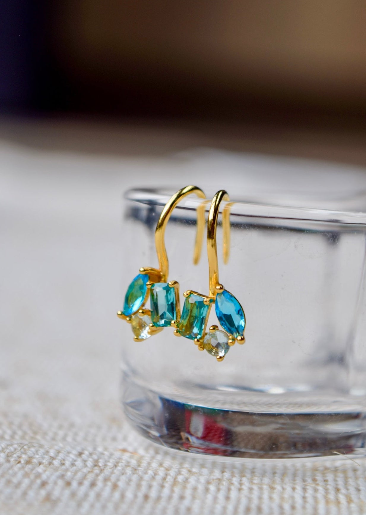 Likya Earing-Blue