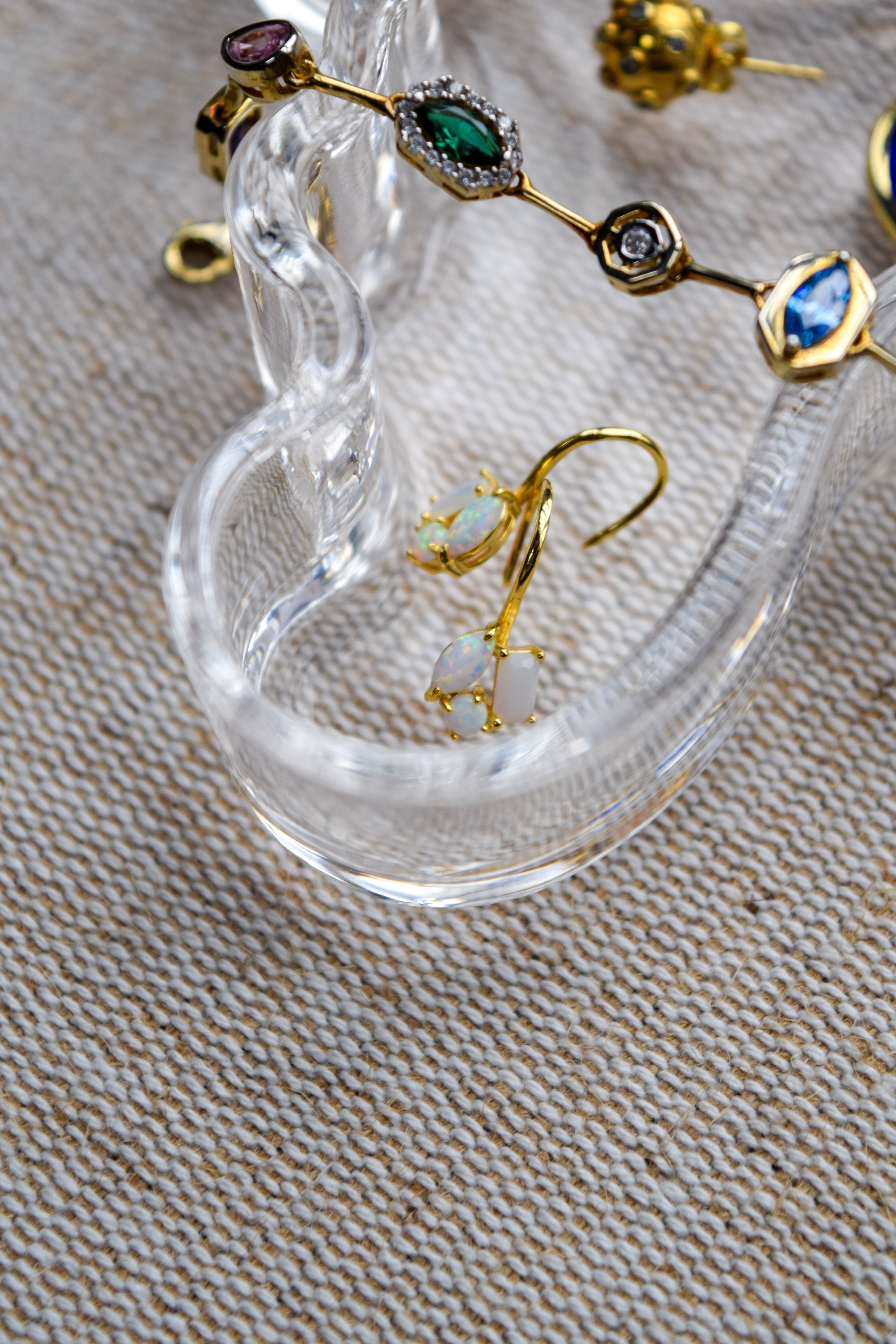 Likya Earing-Opal
