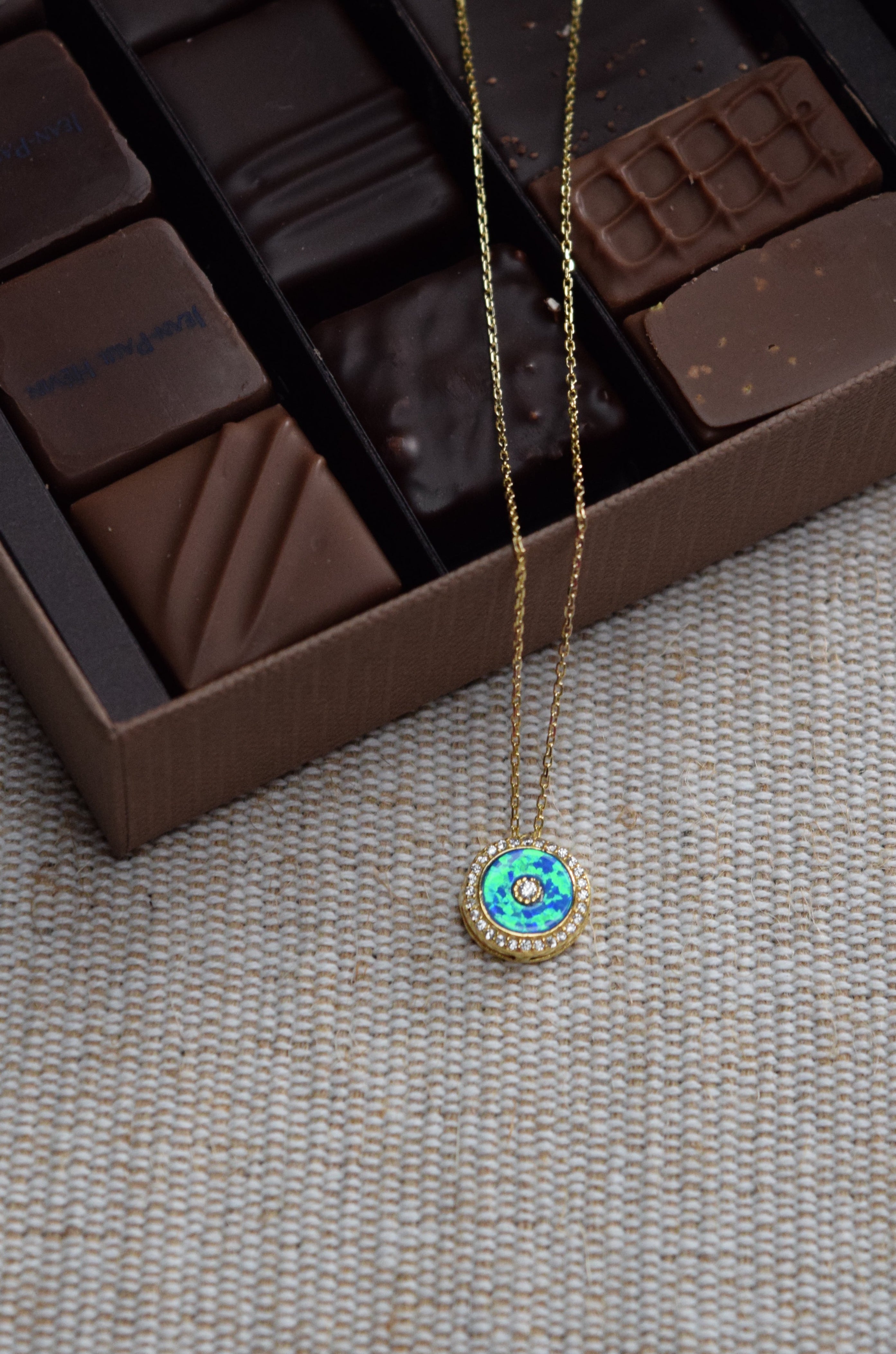 The “O”pal Necklace