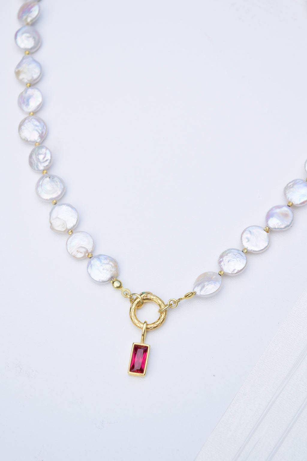 A Love Letter Pearl Necklace