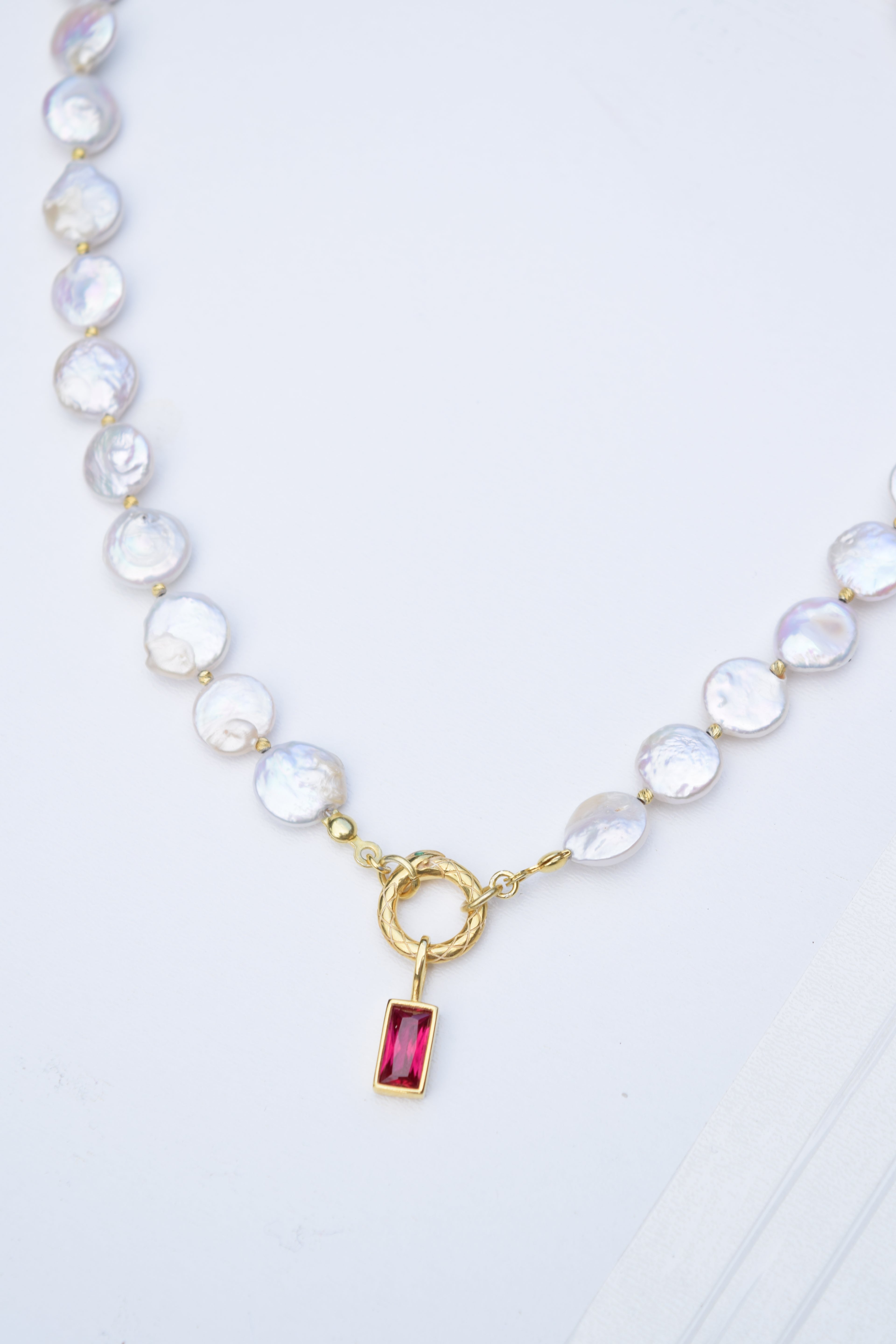 A Love Letter Pearl Necklace