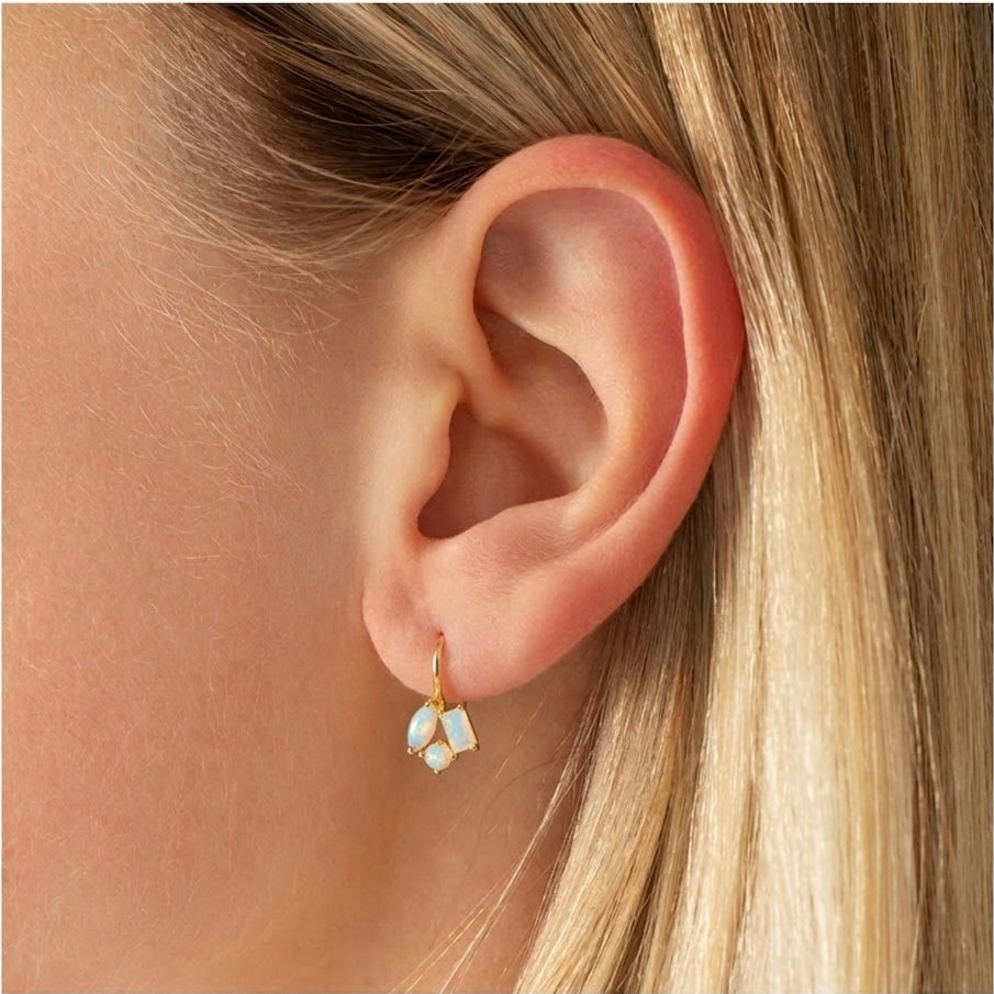 Likya Earing-Opal